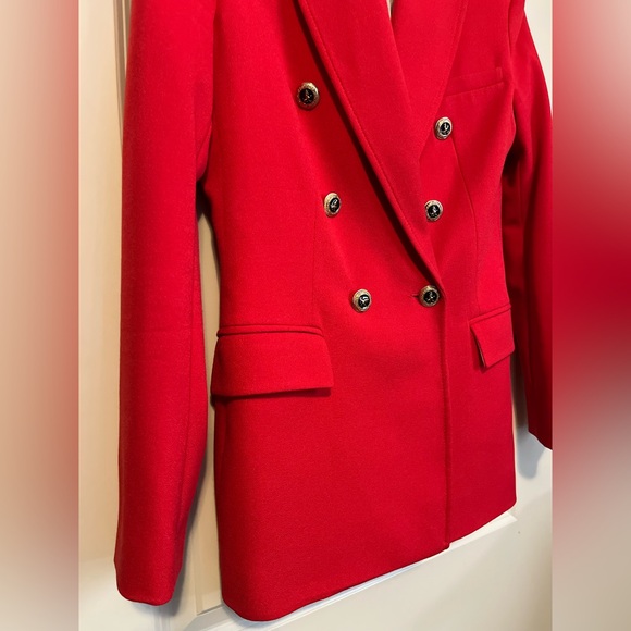 Zara Tailored Double Breasted Blazer Size Small - Picture 6 of 16